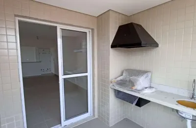 Apartamento com 2 dormitórios à venda, 63 m²  - aviação - praia grande/sp