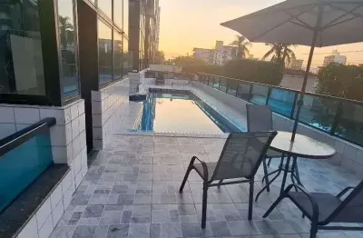 Apartamento com 2  quartos 1 suíte  à venda, 80 m² - praia grande/sp