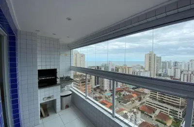 Apartamento com 2 dormitórios à venda, 89 m² por r$ 590.000,00 - aviação - praia grande/sp