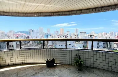 Cobertura com 3 dormitórios à venda, 195 m² por r$ 1.800.000,00 - vila guilhermina - praia grande/sp
