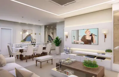 Apartamento lançamento à venda no canto do forte em praia grande - sp.