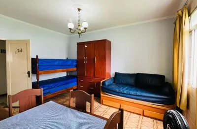 Kitnet com vista mar à venda, 33 m² por r$ 225 - boqueirão - praia grande/sp