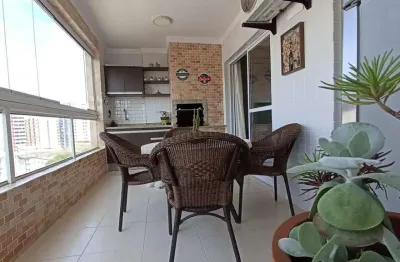 Apartamento com 3 dormitórios à venda, 117 m²  - vila guilhermina - praia grande/sp