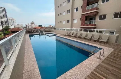 Apartamento com 1 dormitório à venda, 42 m² por r$ 350.000,00 - aviação - praia grande/sp