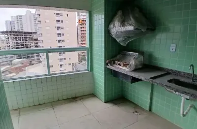 Apartamento novo com 2 suites, no caiçara - praia grande/sp