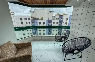 Apartamento com 2 quartos para alugar na Avenida Rio Branco, 449, Canto do Forte, Praia Grande