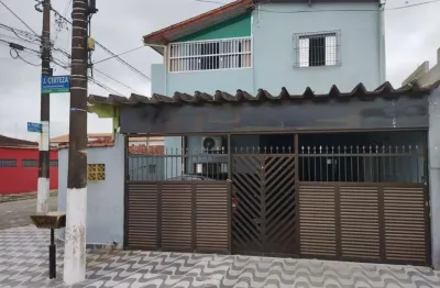 Sobrado com 4 dormitórios à venda, 250 m² - maracanã - praia grande/sp