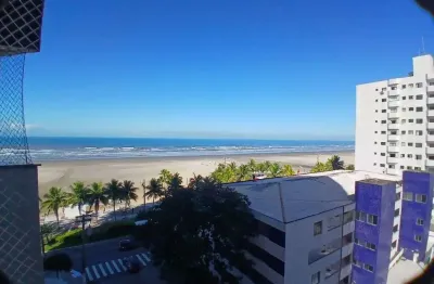 Apartamento frente mar, com 3 suites na aviaçao - praia grande/sp