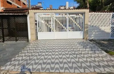 Casa com 2 dormitórios à venda, 98 m² - tupi - praia grande/sp