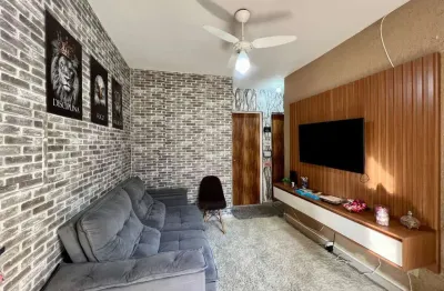 Apartamento com 2 dormitórios à venda, 42 m² por r$ 180.000,00 - quietude - praia grande/sp