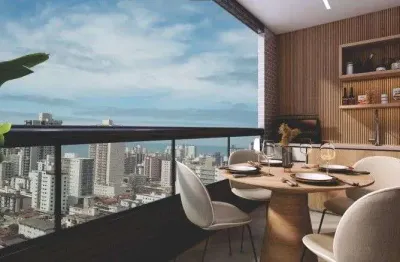 Apartamento lançamento na guilhermina em praia grande - sp