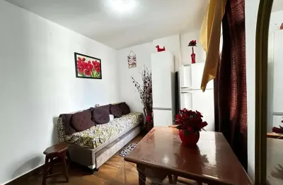 Apartamento com 1 dormitório à venda, 40 m² por r$ 315.000,00 - vila guilhermina - praia grande/sp