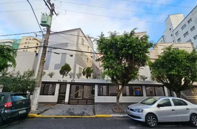 Kitnet à venda, 60 m² por r$ 270.000,00 - boqueirão - praia grande/sp