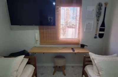 Kitnet com 1 dormitório à venda, 33 m² por r$ 195.000,00 - boqueirão - praia grande/sp