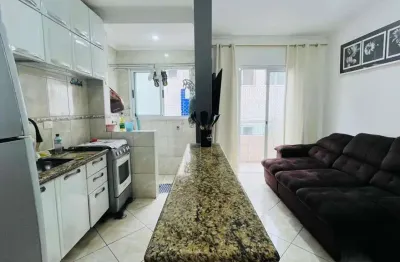Apartamento com 1 dormitório para alugar, 45 m² por r$ 1.900,01/mês - mirim - praia grande/sp