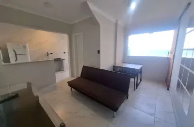 Apartamento com 2 dormitórios à venda, 40 m² por r$ 375.000,00 - vila guilhermina - praia grande/sp