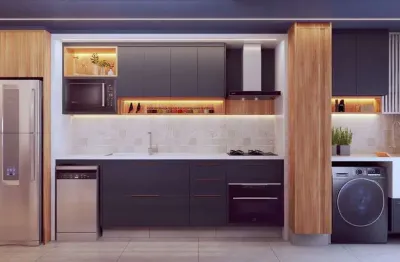 Apartamento com 2 quartos à venda na Avenida Costa Machado, 588, Canto do Forte, Praia Grande