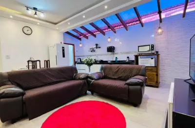 Casa com 3 dormitórios à venda, 90 m² por r$ 620.000,00 - vila balneária - praia grande/sp