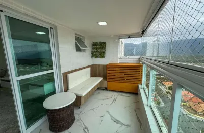 Apartamento com vista mar à venda no balneário flórida - praia grande/sp