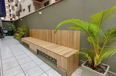 Apartamento garden à venda na ocian em praia grande - sp