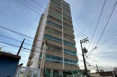 Apartamento com 1 dormitório à venda, 50 m² por r$ 295.000,00 - aviação - praia grande/sp