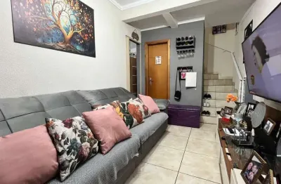 Casa com 2 dormitórios à venda, 73 m² por r$ 320.000,00 - sítio do campo - praia grande/sp