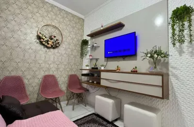 Apartamento à venda, 37 m² por r$ 279.000,00 - vila guilhermina - praia grande/sp