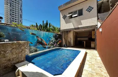 Sobrado com 3 dormitórios à venda, 220 m² por r$ 1.595.000,00 - canto do forte - praia grande/sp