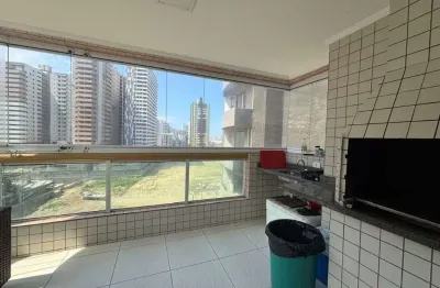 Apartamento com 1 dormitório à venda, 74 m² por r$ 580.000,00 - aviação - praia grande/sp