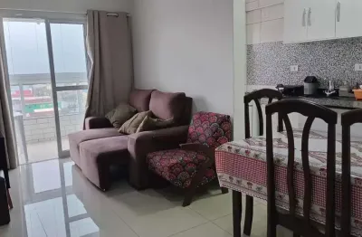 Apartamento com 1 dormitório à venda, 45 m² por r$ 345.000,00 - mirim - praia grande/sp