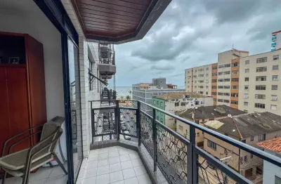 Apartamento com vista mar à venda na tupi - praia grande