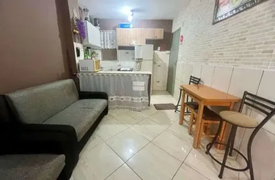Kitnet com 1 dormitório à venda, 30 m² por r$ 189.000,00 - aviação - praia grande/sp