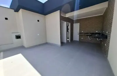 Sobrado com 3 dormitórios à venda, 78 m² por r$ 470.000,00 - vila guilhermina - praia grande/sp