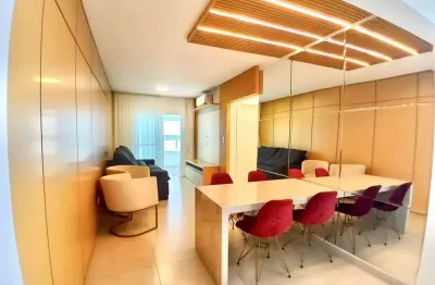 Apartamento com 2 dormitórios para alugar, 70 m² por r$ 4.500,01/mês - canto do forte - praia grande/sp