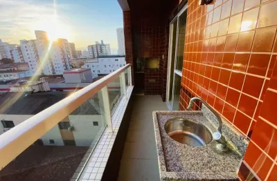 Apartamento com 2 quartos à venda na Rua Embaré, 59, Guilhermina, Praia Grande
