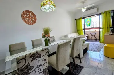 Apartamento com 2 dormitórios à venda, 86 m² por r$ 445.000,00 - aviação - praia grande/sp