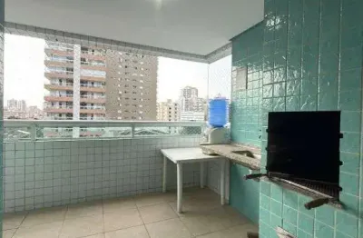 Apartamento com 2 dormitórios à venda, 74 m² por r$ 530.000,00 - canto do forte - praia grande/sp