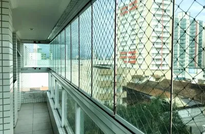 Apartamento com 2 dormitórios à venda, 63 m² por r$ 390.000,00 - vila assunção - praia grande/sp