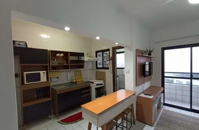 Apartamento com 1 dormitório à venda, 48 m² por r$ 320.000,00 - mirim - praia grande/sp