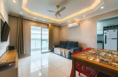 Apartamento com 2 dormitórios à venda, 74 m² por r$ 692.000,00 - aviação - praia grande/sp