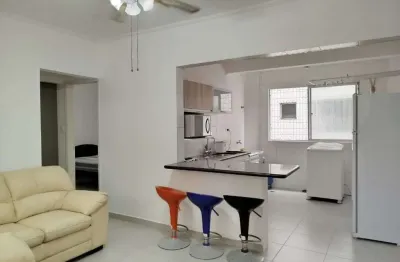 Apartamento com 1 dormitório para alugar, 50 m² por r$ 2.700,02/mês - vila guilhermina - praia grande/sp