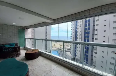 Apartamento com 2 dormitórios para alugar, 80 m² por r$ 6.500,01/mês - boqueirão - praia grande/sp