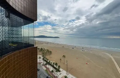Apartamento frente mar com 3 dormitórios para alugar em Guilhermina - Praia Grande