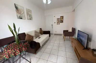 Apartamento com 1 dormitório para alugar, 55 m² por R$ 2.300,02/mês - Tupi - Praia Grande/SP