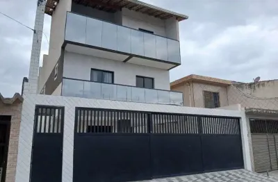 Sobrado com 4 dormitórios à venda, 88 m²  - Mirim - Praia Grande/SP