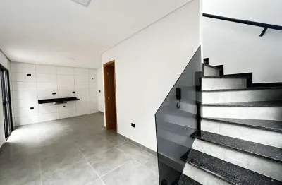 Sobrado com 2 dormitórios à venda, 54 m² por R$ 370.000,00 - Jardim Imperador - Praia Grande/SP