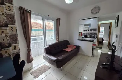 Apartamento com 1 dormitório para alugar, 40 m² por R$ 2.650/mês - Boqueirão - Praia Grande/SP