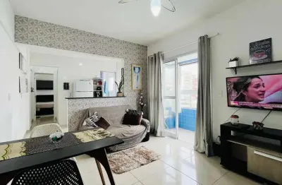 Apartamento com 1 dormitório à venda, 52 m² por R$ 350.000,00 - Vila Guilhermina - Praia Grande/SP