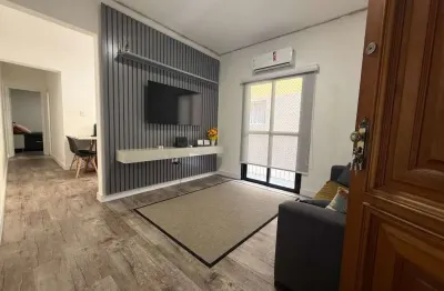 Apartamento com 1 dormitório, 58 m² - venda por R$ 325.000,00 ou aluguel por R$ 3.000,01/mês - Vila Guilhermina - Praia Grande/SP