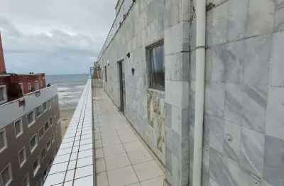 Cobertura com 2 dormitórios para alugar, 120 m² por R$ 3.500,01/mês - Aviação - Praia Grande/SP